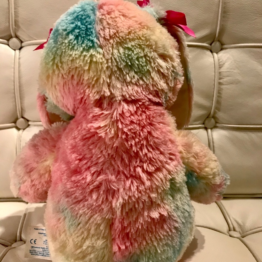 Build-A-Bear Plush Multicolor Rabbit 18” - Picture 3 of 5